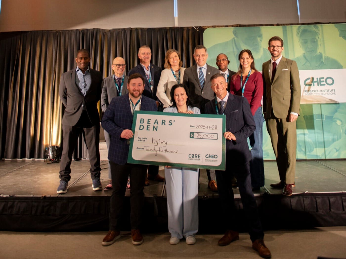 Hyivy wins the 2025 CHEO Bears' Den