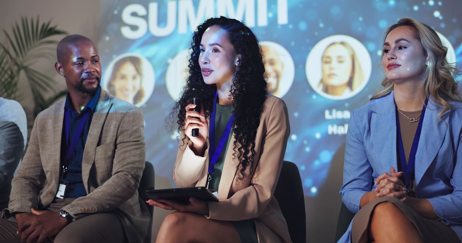 Innovators and health leaders at a CORE Innovation event, backing Canadian health innovation